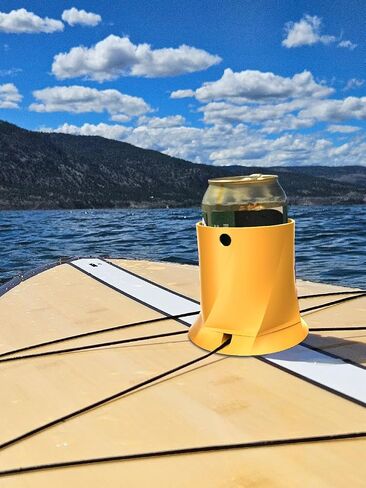 Paddle Board Cup Holder and Kayak Drink Holder, Stand Up 2-in-1 Anti Tipping Cup Holder, Drink Holder Suitable for Types of Cup/Bottle/Drink in Saudi Arabia