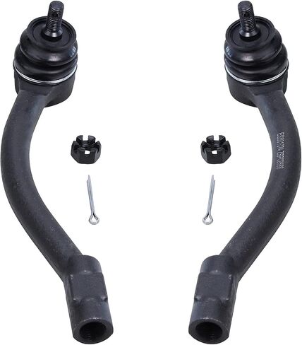 Detroit Axle-TIE RODS KIT For For 2011-2016 Hyundai Elantra 2012-2017 Veloster ، 4 Inner & Outer Tie Rods 2 Boots 2013 2014 2015 Replace in Saudi Arabia