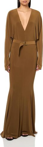 Norma Kamali Women's Dolman V Neck Fishtail Gown in Saudi Arabia