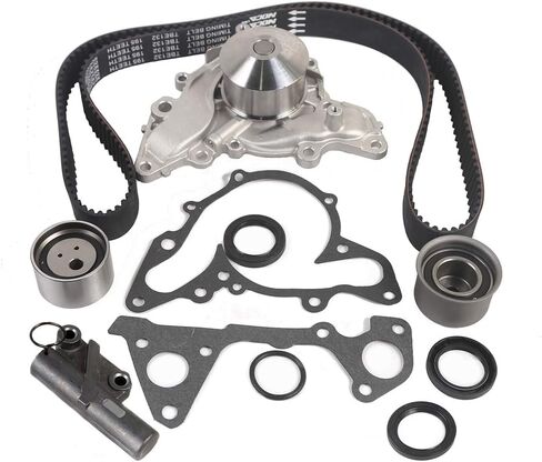 مجموعة حزام توقيت MPLUS مع مضخة الماء والتوتر الهيدروليكي متوافق مع 1997-2004 Mitsubishi Diamante 3.5L 3497CC 215CID V6 SOHC 24V in Saudi Arabia