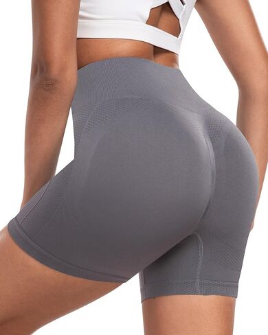 نوردوف تمرين بعقب رفع السراويل القصيرة ، شورتات صالة الألعاب الرياضية عالية الخصر. in Kuwait