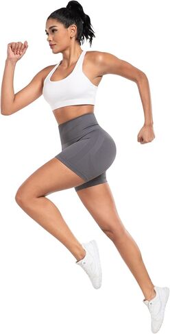 نوردوف تمرين بعقب رفع السراويل القصيرة ، شورتات صالة الألعاب الرياضية عالية الخصر. in Kuwait