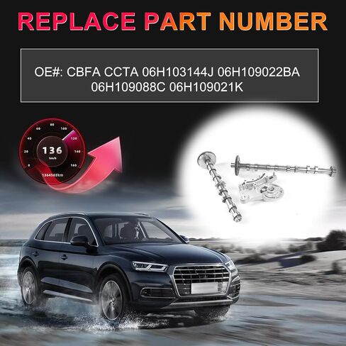 EA888 Engine Timing Chain Kit w/Sealing Gasket Camshaft Bracket Fits for Audi A4 Q5 TT VW Beetle Passat 2008 2009 2010 2011 2012 2013 2014 2015 2.0L CAB CAE CCZ CDH CDN Engine OE 06H103144J in Saudi Arabia