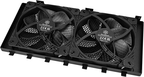 Silverstone Technology RAC45-240MK 240MM MOUTIATIAR KIT FOR Silverstone RM45-360 / RM600 / RM61-312 ، SST-RAC45-240MK in Kuwait
