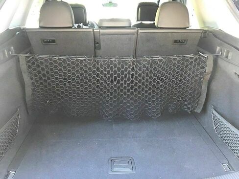 Trunk Organizer Cargo Net لـ Audi Q5 SQ5 Q5 Sportback Hybrid Q5 TDI 2009–2025 - شبكة شحن على طراز المغلف لسيارات الدفع الرباعي - تخزين حامل مركبة مركبة منظمات السيارة الممتاز - متوافق مع Q5 SQ5 in Saudi Arabia