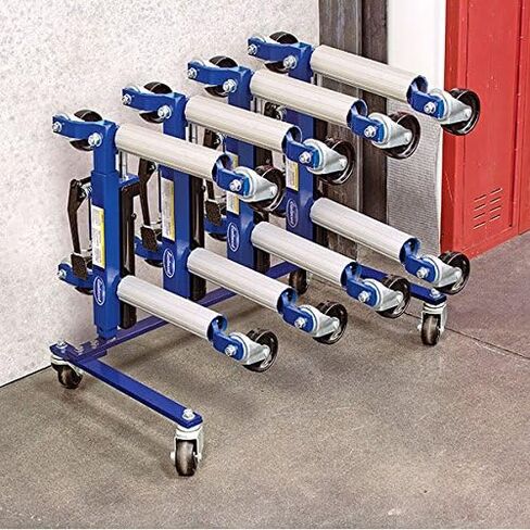 Eastwood Automotive Hydraulic Wheel Dolly 4 قطعة مع رف التخزين in Saudi Arabia
