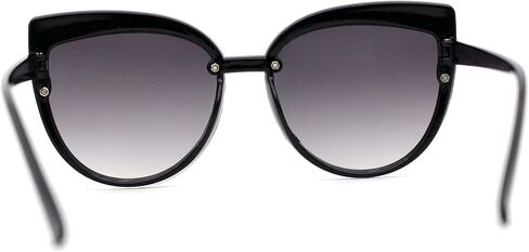 Pop Color Girls Child Size Round Rimless Cat Eye Sunglasses in Saudi Arabia