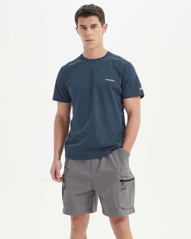 Men's Hiking Shorts Lightweight Quick Dry Casual Cargo Shorts with Multi Pocket for Outdoor Travel in Saudi Arabia