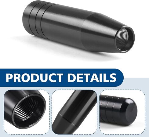5.12" Shift Knob, Aluminum Alloy Automatic Gear Shift Knob, Heavy Weighted Long Stick Shifting Lever Handle Fit Most Manual Automatic Transmission in Saudi Arabia