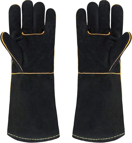 Heat Resistant Gloves for Grill BBQ,Long Sleeve Grill Gloves for Baking,Oven,Fireproof, Stove,Welder,Welding,Fireplace in Saudi Arabia