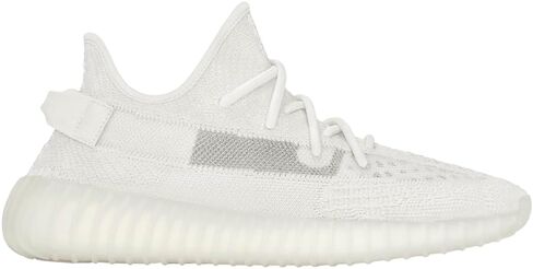 Adidas Mens Yeezy Boost 350 V2 Lace Up Sneakers Shoes - White - Size 6.5 M in Saudi Arabia