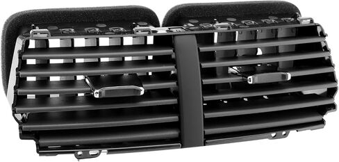 Center Dash A/C Air Vent ، متوافق مع عام 2011-2015 فورد إكسبلورر ، 2013-2015 أداة اعتراض الشرطة ، إدراج مصبغة مخرج وحدة التحكم ، يحل محل# BB5Z-19893-AD in Saudi Arabia
