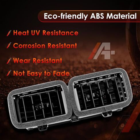 Center Dash A/C Air Vent ، متوافق مع عام 2011-2015 فورد إكسبلورر ، 2013-2015 أداة اعتراض الشرطة ، إدراج مصبغة مخرج وحدة التحكم ، يحل محل# BB5Z-19893-AD in Saudi Arabia