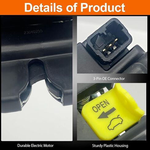Trunk Lock Actuator Compatible with 2018-2021 Rio with Keyless Entry Rear Liftgate Latch Assembly in Saudi Arabia