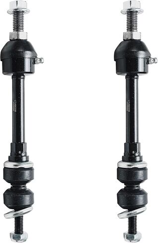 Detroit Axle-4WD Front 2PC Sway Sway Bars لـ 05-08 Ford F-150 Lincoln Mark LT ، 2 روابط نهاية التثبيت Sway Bar Set 2005 2006 2007 2008 استبدال in Saudi Arabia