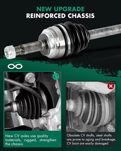 SCITOO CV Axle Shaft Assembly Front Left for Mitsubishi Lancer 2.0L 2002-2007 66-3377 FWD in Saudi Arabia