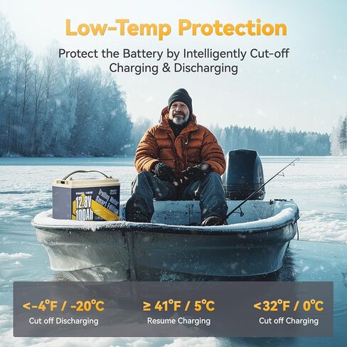 Power Queen LifePo4 Battery 36V 50ah مع Bluetooth ، حماية منخفضة الحرارة ، 1920WH Energy ، بطارية Deep Cycle Group 31 Lithiumn Battery لمحرك التصيد 36 فولت حتى 120 رطل in Kuwait