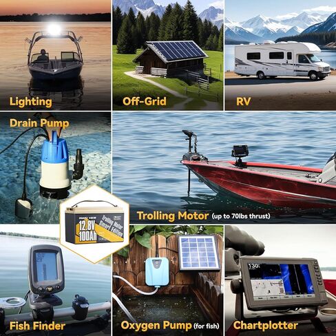 Power Queen LifePo4 Battery 36V 50ah مع Bluetooth ، حماية منخفضة الحرارة ، 1920WH Energy ، بطارية Deep Cycle Group 31 Lithiumn Battery لمحرك التصيد 36 فولت حتى 120 رطل in Kuwait