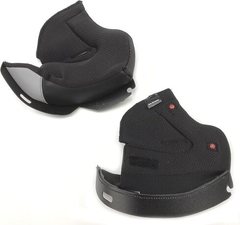 BELL SRT Modular Cheek Pads Street Motorcycle Helmet Accessories - Grey / 40MM in Saudi Arabia