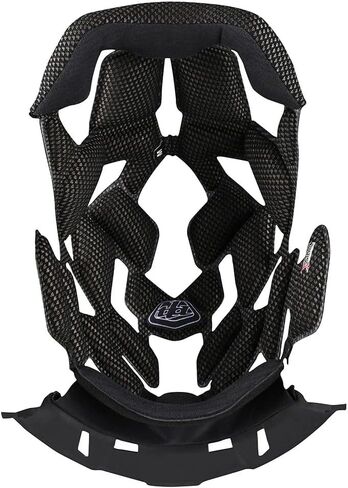 Troy Lee Designs D4 Poly Headliner; Solid Black MD (58CM) in Saudi Arabia