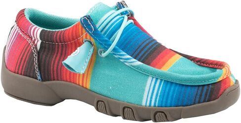 Roper Kids Girls Chillin serape moccasins أحذية غير رسمية - متعددة in Saudi Arabia