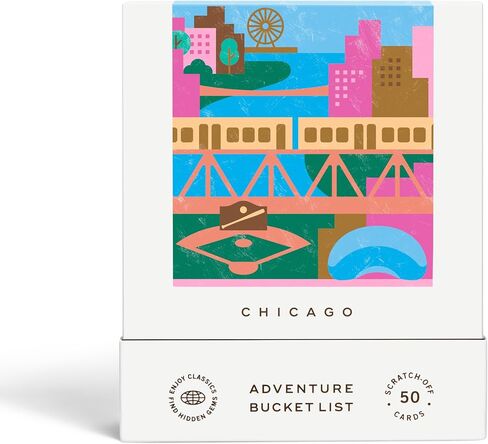 Illinois Adventure Bucket List: 50 Scratch-Off Cards for Outdoor Activities, Tourist Attractions, and Road Trips - Perfect Travel Gift and Guide for Exploring in Saudi Arabia