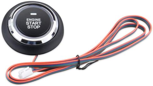EASYGUARD P5 Replacement Push Engine Start Stop Button for ec002 or es002 or ec110 Series (P5 Style, Blue, Light red) in Saudi Arabia