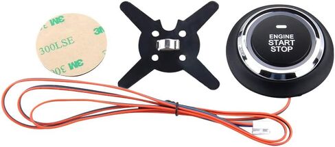 EASYGUARD P5 Replacement Push Engine Start Stop Button for ec002 or es002 or ec110 Series (P5 Style, Blue, Light red) in Saudi Arabia