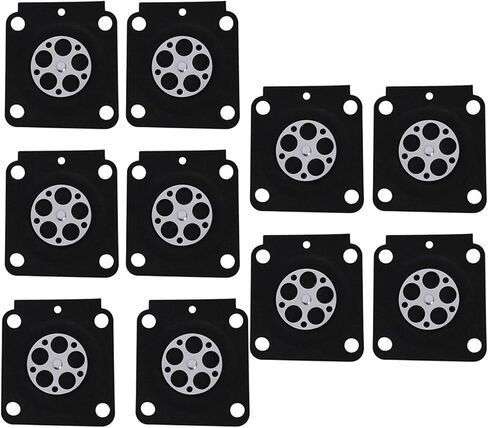 10Pcs Carburetor Metering Diaphragm Compatible with Sti-hl 4314 121 4700 for Zama A015053 C1Q Carb Good Product Car Auto Accessories Parts in Saudi Arabia