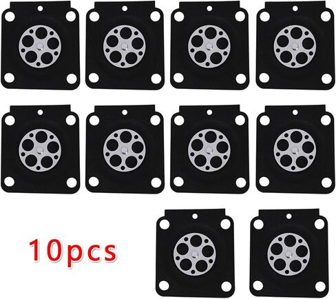10Pcs Carburetor Metering Diaphragm Compatible with Sti-hl 4314 121 4700 for Zama A015053 C1Q Carb Good Product Car Auto Accessories Parts in Saudi Arabia