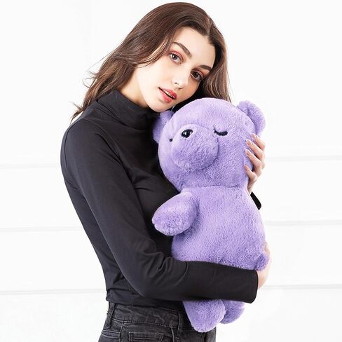 Tezituor Long Capybara Plush Body Pillow, 39.5" Cute Capybara Stuffed Animal Soft Sleeping Throw Pillow Plush Toy Pillow Birthday Christmas for Kids Girlfriends in Kuwait