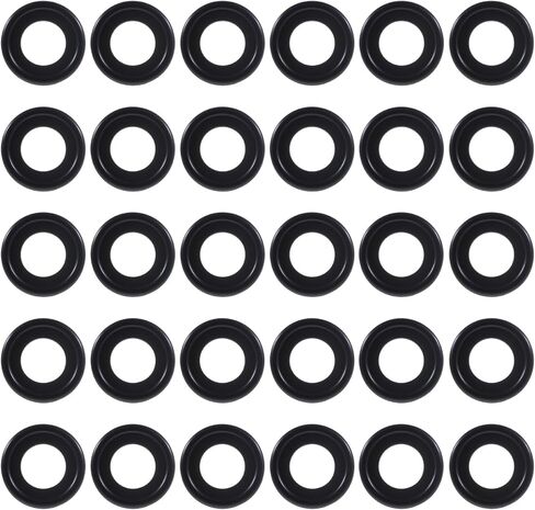 30pcs Oil Drain Plug Gasket,M12 Drain Plug Gasket Rubber Crush Washer Seals,Rubber Sealing Replacement,Replace OEM 12616850,Securely Engine Pan Crush Washers for SUV,Truck,RV and More in Saudi Arabia