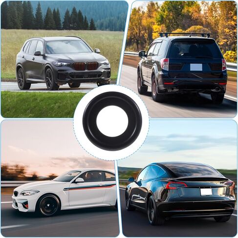 30pcs Oil Drain Plug Gasket,M12 Drain Plug Gasket Rubber Crush Washer Seals,Rubber Sealing Replacement,Replace OEM 12616850,Securely Engine Pan Crush Washers for SUV,Truck,RV and More in Saudi Arabia