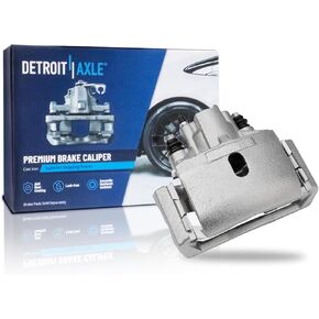 Detroit Axle - Rear Left Brake Caliper for 2002-2018 Dodge Ram 1500, 2004-2009 Durango, 2007-2009 Chrysler Aspen, Driver Side Disc Brake Caliper w/Bracket Replacement in Saudi Arabia
