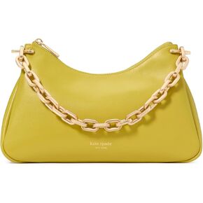 kate spade new york Grace FINE Grain Leather Chain Shoulder, Timeless Taupe in Saudi Arabia