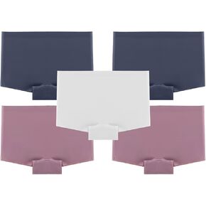5 Boy Short Underwear for Women - Seamless Polyamide Panties, Ultra-Soft Stretch Comfort, Breathable in Saudi Arabia