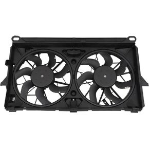 Cooling Fan 620-654 for Chevrolet for Silverado 1500 2007-2013 for Cadillac for Escalade ESV 2007-2014 for GMC for Yukon 2007-2014 for Hummer H2 2008-2009 Black Driver Passenger Side/LH RH in Saudi Arabia