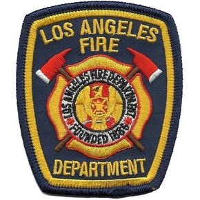 Los Angeles Patch CA Souvenir Fire Department California Souvenir in Saudi Arabia