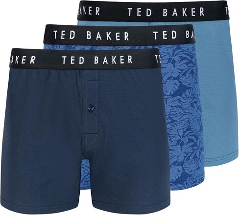 Ted Baker Men's 3 Pack Cotton Knit Boxer Briefs in Saudi Arabia