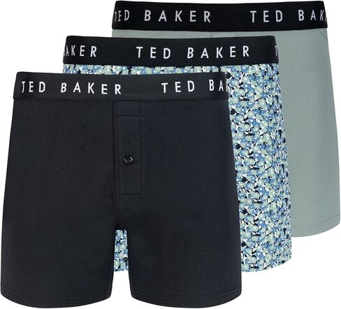 Ted Baker Men's 3 Pack Cotton Knit Boxer Briefs in Saudi Arabia
