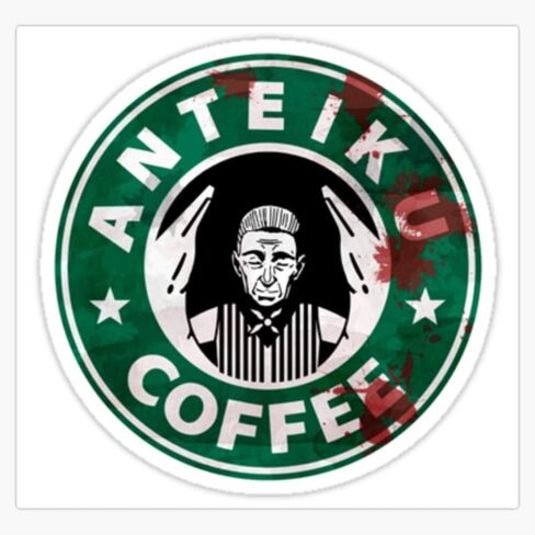 Anteiku Coffee Yoshimura Logo Tokyo Ghoul Sticker Vinyl Secal Secal Wall Mustop Window Car Sticker 5 " in Saudi Arabia