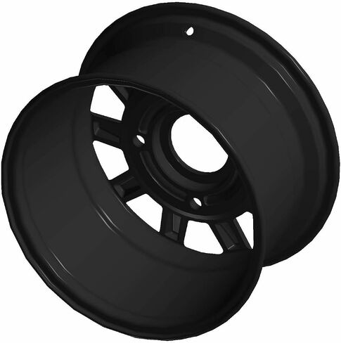 Polaris RZR REAM RIM 14X8 CAST ، Flash Black ، Part OEM الأصلي 1522843-655 ، كتي 1 in Saudi Arabia