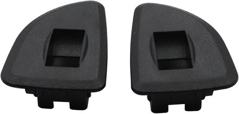 FZJDSD Window Switch Bezels 2PCS Black Rear Left & Right Side Compatible with GMC Sierra Chevy Silverado 1500 2500 HD 3500 Ext Cab 2009-2013 Replace 25995490 25995494 in Saudi Arabia