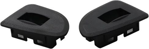 FZJDSD Window Switch Bezels 2PCS Black Rear Left & Right Side Compatible with GMC Sierra Chevy Silverado 1500 2500 HD 3500 Ext Cab 2009-2013 Replace 25995490 25995494 in Saudi Arabia