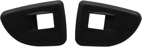 FZJDSD Window Switch Bezels 2PCS Black Rear Left & Right Side Compatible with GMC Sierra Chevy Silverado 1500 2500 HD 3500 Ext Cab 2009-2013 Replace 25995490 25995494 in Saudi Arabia