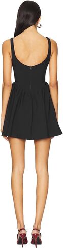 SHESEEWORLD Women's Summer Sleeveless A Line Square Neck Pleated Ruffled Y2k Mini Dress in Saudi Arabia