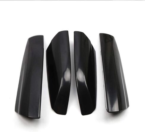 Itrims لـ Toyota Highlander XU50 2001-2007 Car Accessories Roof Rack Rack Cover Cover Capplication 4pcs (Black) in Saudi Arabia