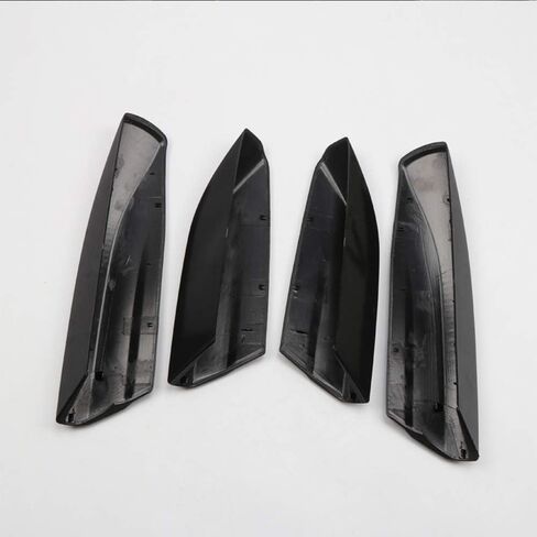 Itrims لـ Toyota Highlander XU50 2001-2007 Car Accessories Roof Rack Rack Cover Cover Capplication 4pcs (Black) in Saudi Arabia