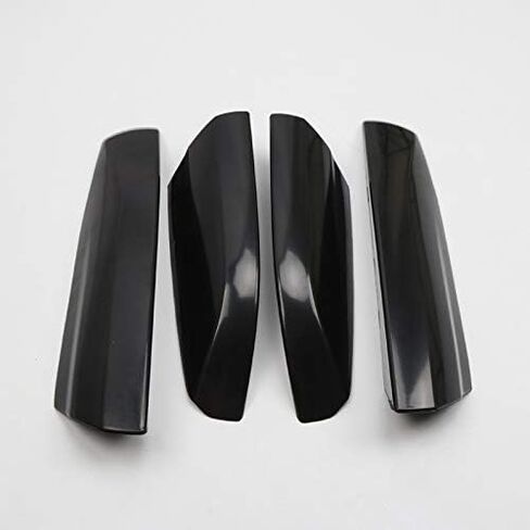 Itrims لـ Toyota Highlander XU50 2001-2007 Car Accessories Roof Rack Rack Cover Cover Capplication 4pcs (Black) in Saudi Arabia