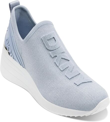 DKNY Women's Keeva Slip On Wedge Sneaker مع شعار in Saudi Arabia